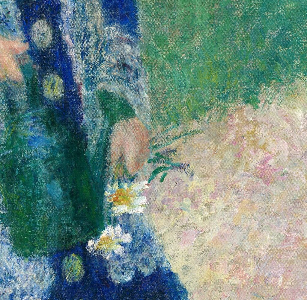 Girl with a Watering Can by Pierre-Auguste Renoir